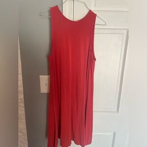 Burnt Orange Boutique Dress